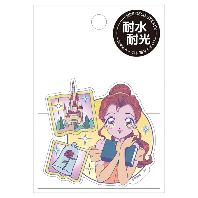 Belle Mini Deko Aufkleber Japan Disney Store