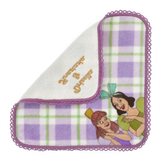 Drizella & Anastasia Mini Handtuch Muster Cinderella Japan Disney Store
