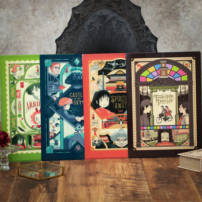 Der Borger Arrietty Klarsichthülle Retro-Rahmen Studio Ghibli