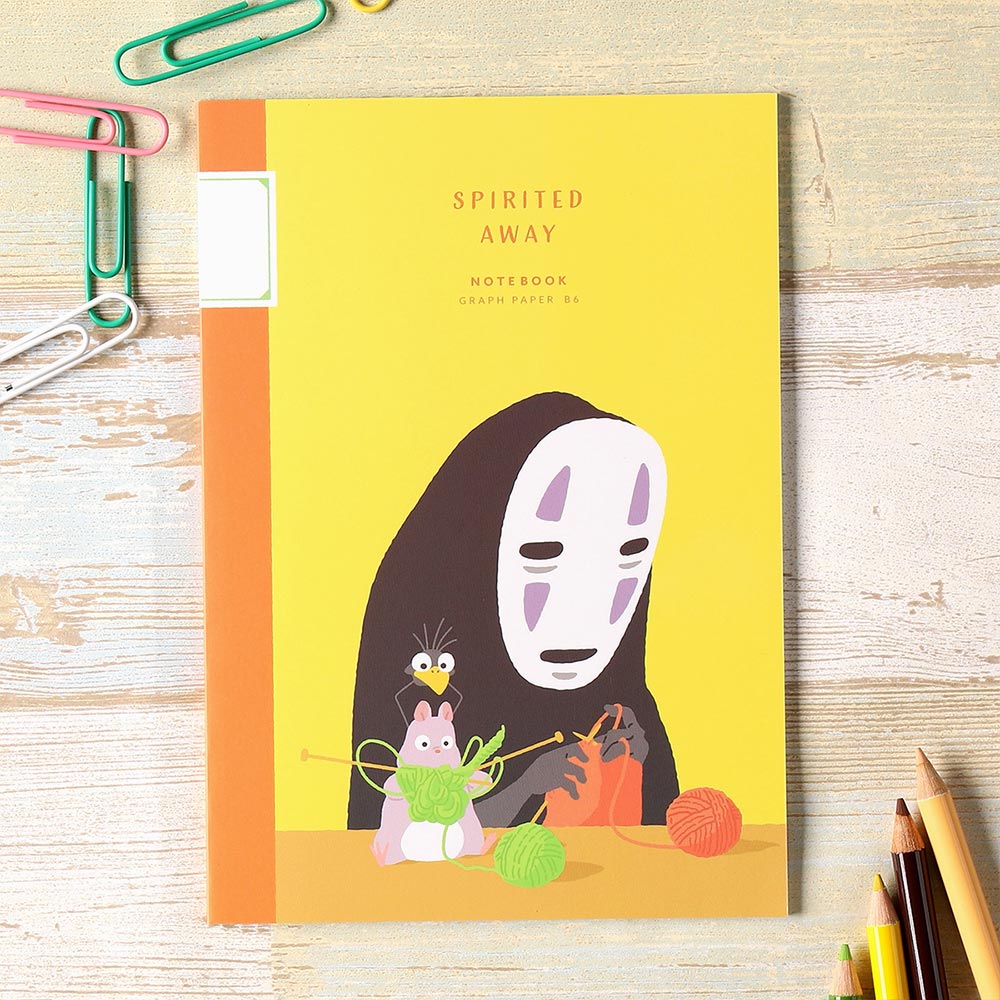 Chihiros Reise ins Zauberland B6 Notizbuch No-Face Grafik Studio Ghibli