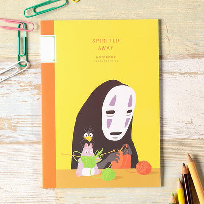Chihiros Reise ins Zauberland B6 Notizbuch No-Face Grafik Studio Ghibli