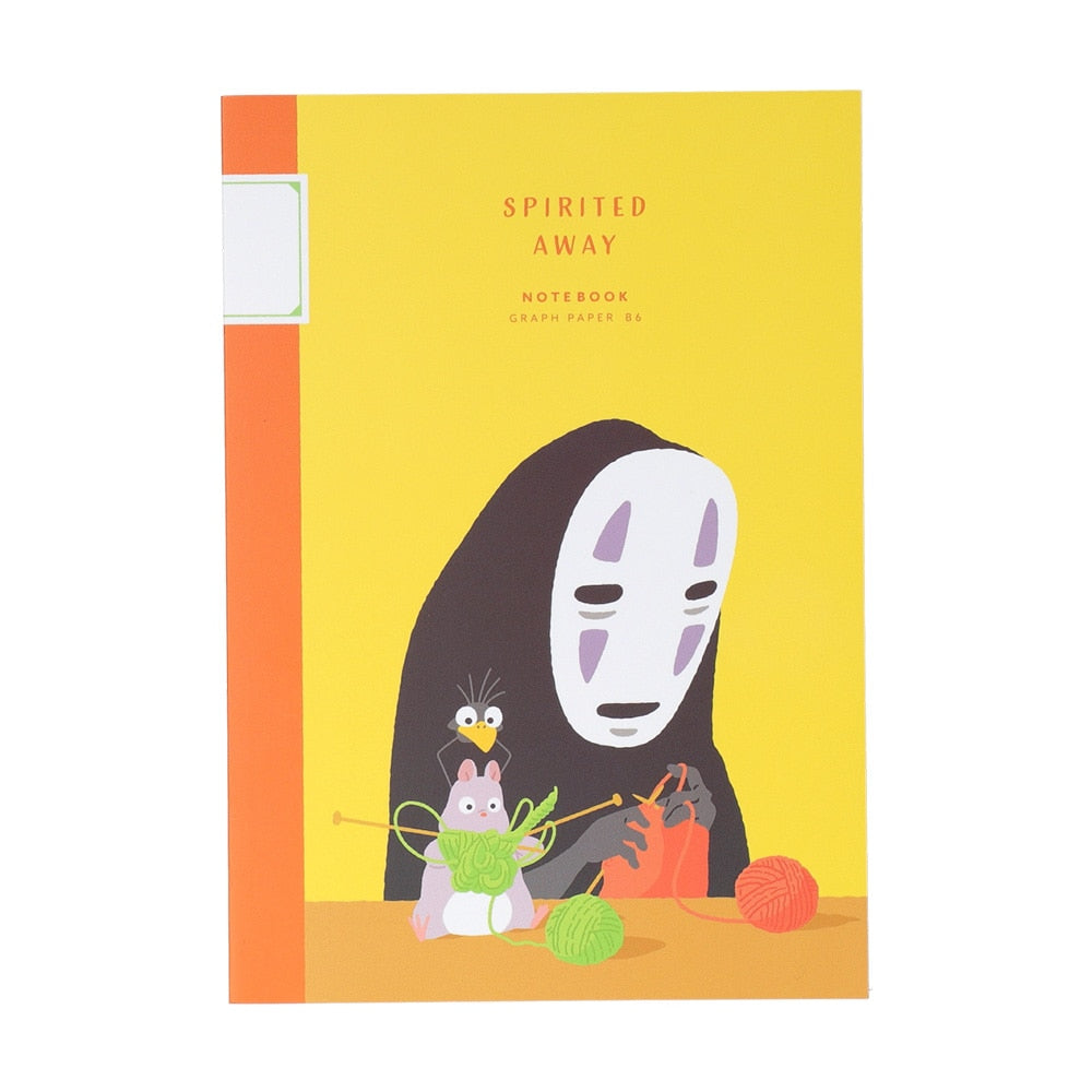 Chihiros Reise ins Zauberland B6 Notizbuch No-Face Grafik Studio Ghibli