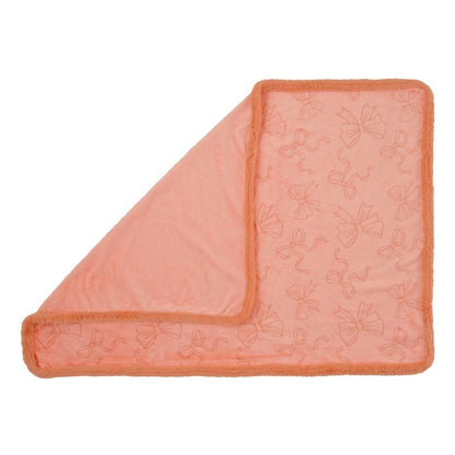 Marie Fashionable Cat Decke mit Schleifenmuster Plüschtier - Decke Japan Disney Store