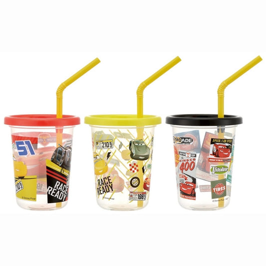 Disney Store - Strohhalmtasse [230ml] 3er-Set Cars 21 SIH2ST - Trinkbecher Japan Disney Store