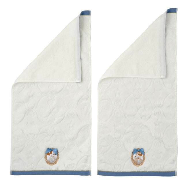 Disney Store - Mickey & Minnie Gesichtstuch Set Hochzeitsmuster - Badaccessoire Japan Disney Store