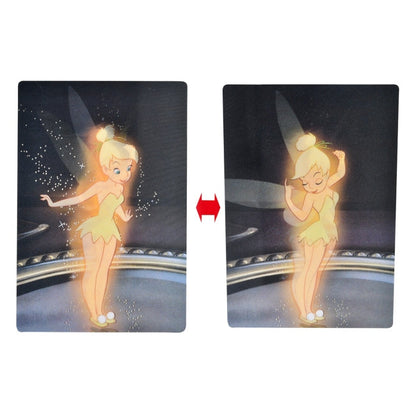 Tinkerbell Postkarte über dem Spiegel Lenticular Japan Disney Store