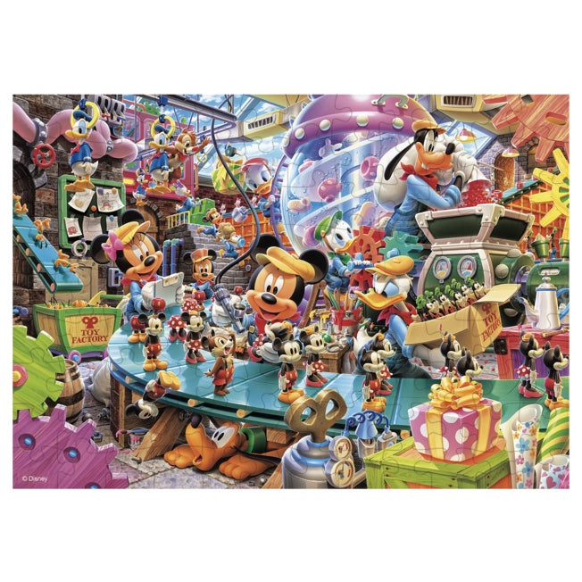 Mickey & Friends Puzzle 108 Teile "Mickey's Toy Factory" Japan Disney Store