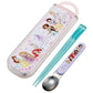 Disney Store - Antibakterielles Essstäbchen-Löffel-Set Prinzessin 25 / CCA1AG_689932 / Skater - Küchenaccessoire Japan Disney Store