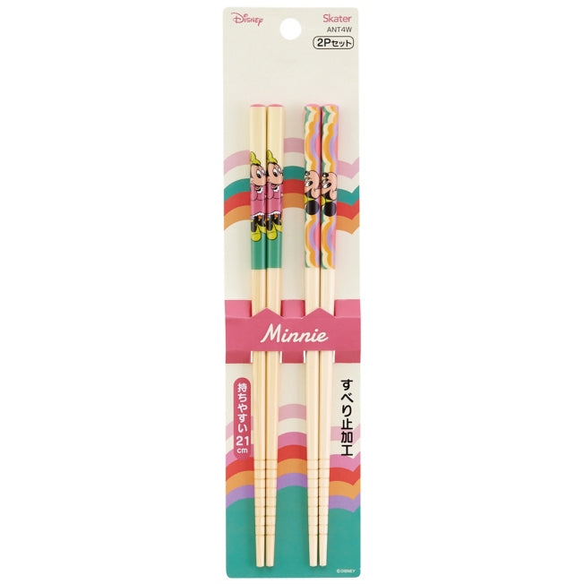 Bambusstäbchen 21cm (2er Pack) Retro/Minnie Maus Japan Disney Store