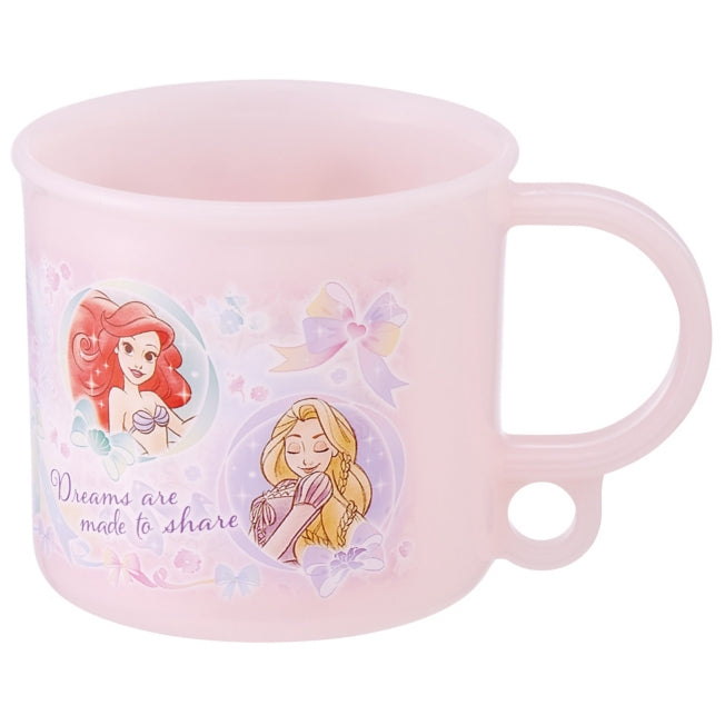 Disney Store - Antibakterielle spülmaschinenfeste Plastikbecher Prinzessin 25 - Küchenzubehör Japan Disney Store