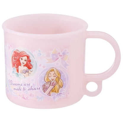Disney Store - Antibakterielle spülmaschinenfeste Plastikbecher Prinzessin 25 - Küchenzubehör Japan Disney Store