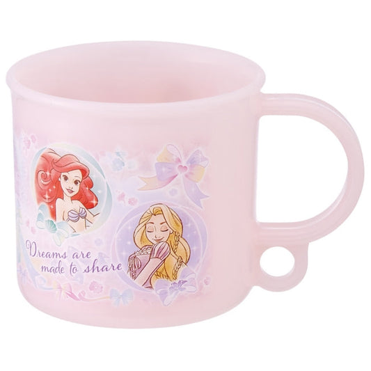 Disney Store - Antibakterielle spülmaschinenfeste Plastikbecher Prinzessin 25 - Küchenzubehör Japan Disney Store