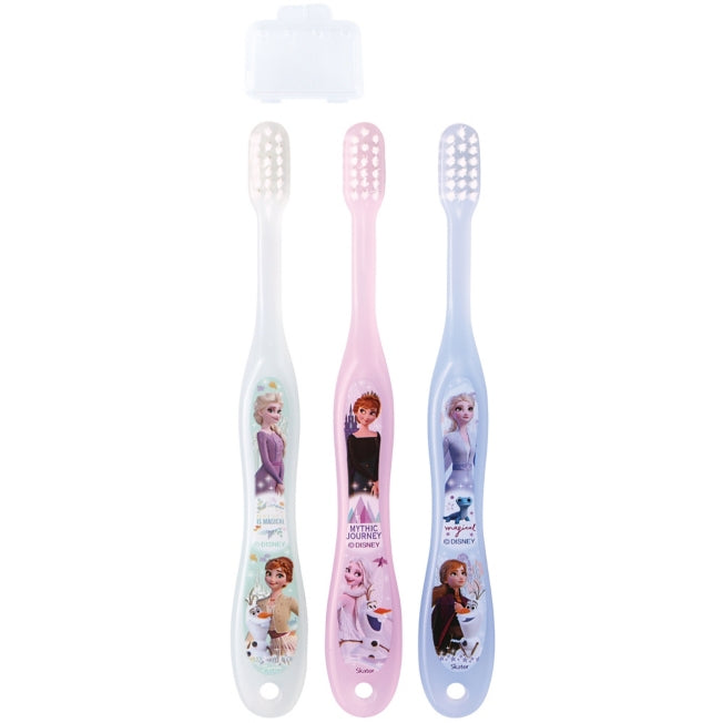 Kindergarten Zahnbürste 3er Pack mit Kappe Japan Disney Store