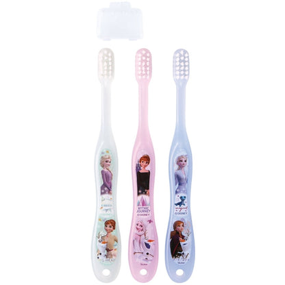 Kindergarten Zahnbürste 3er Pack mit Kappe Japan Disney Store