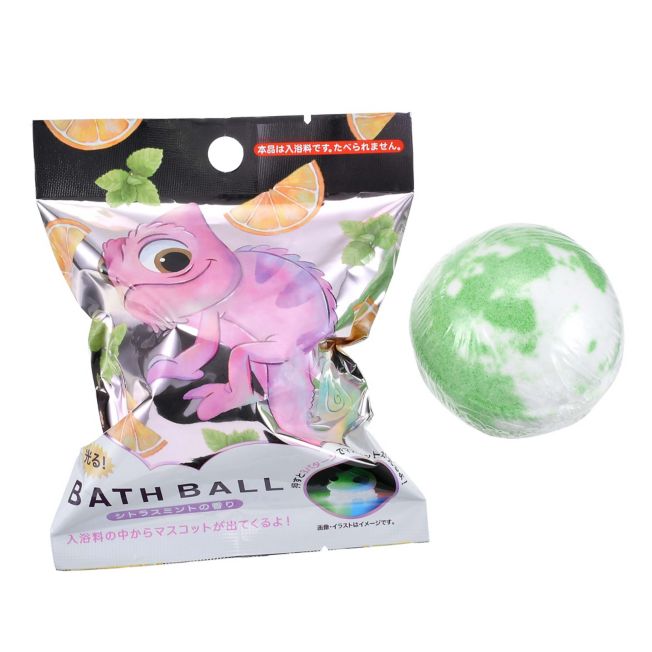 Disney Store - Pascal Geheimnis Badekugel mit Maskottchen Disney Cool Goods - Badezusatz Japan Disney Store