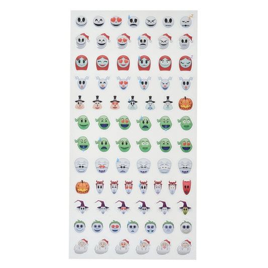 Tim Burton Nightmare Before Christmas Mini Icon Style Sticker Collection