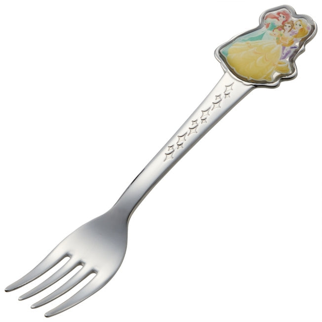 Edelstahl Kinder Gabel mit Prinzessin Motiv Japan Disney Store