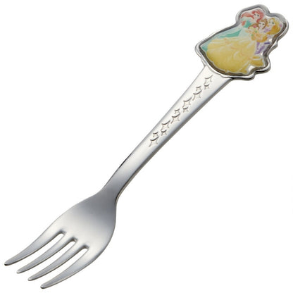 Edelstahl Kinder Gabel mit Prinzessin Motiv Japan Disney Store