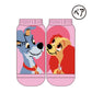 Fluffy Doggie Tales Susi & Strolch Socken Japan Disney Store