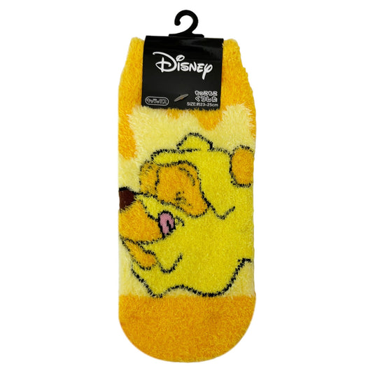 Winnie Puuh Kuschelsocken Honiggelb für Herbst & Winter 36-39