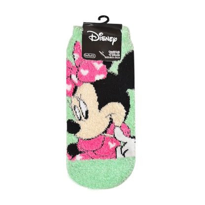 Minnie Maus Kuschelsocken Herzschleife Design 36-39