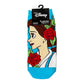 Belle Die Schöne und das Biest Socken Blumenmotiv 36-39
