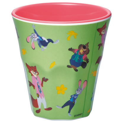 Zootopia 2 Melamin Becher für Kinder – Bruchfeste Tasse ohne Henkel mit Nick & Judy – Spülmaschinengeeignet 270 ml
