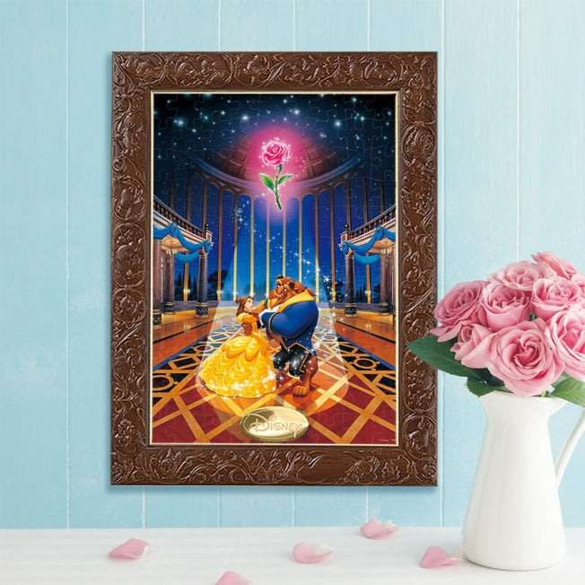 Die Schöne und das Biest leuchtendes 108-teiliges Puzzle "Magic of Love" Japan Disney Store