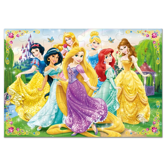 Disney Prinzessin Kinder-Puzzle 40 Teile "Lächeln, um Prinzessin zu begrüßen"