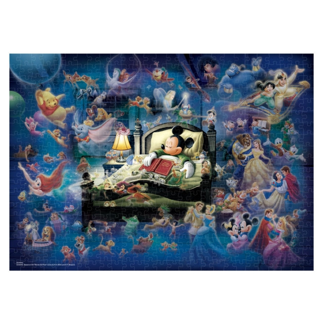 Leuchtendes Mickey's Dream Fantasy 500-teiliges Puzzle Japan Disney Store