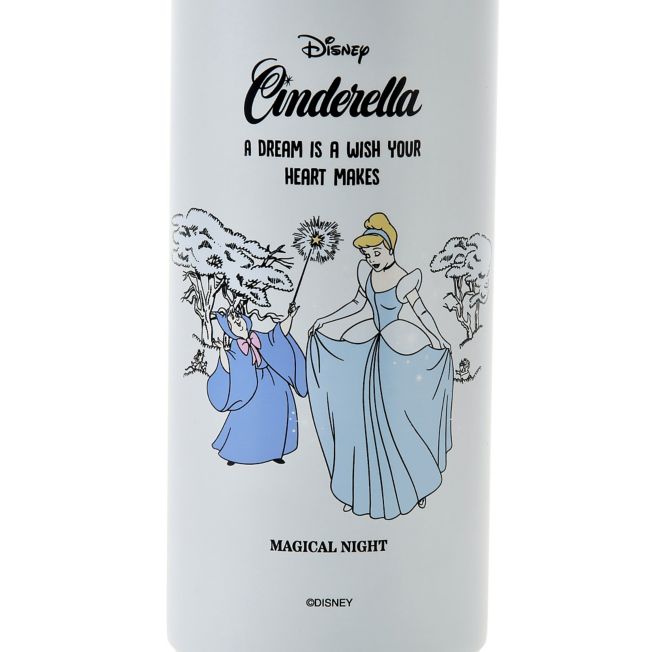 Disney Store - Cinderella Edelstahl-Trinkflasche mit Strohhalm Story Bottle Collection - Trinkgeschirr Japan Disney Store