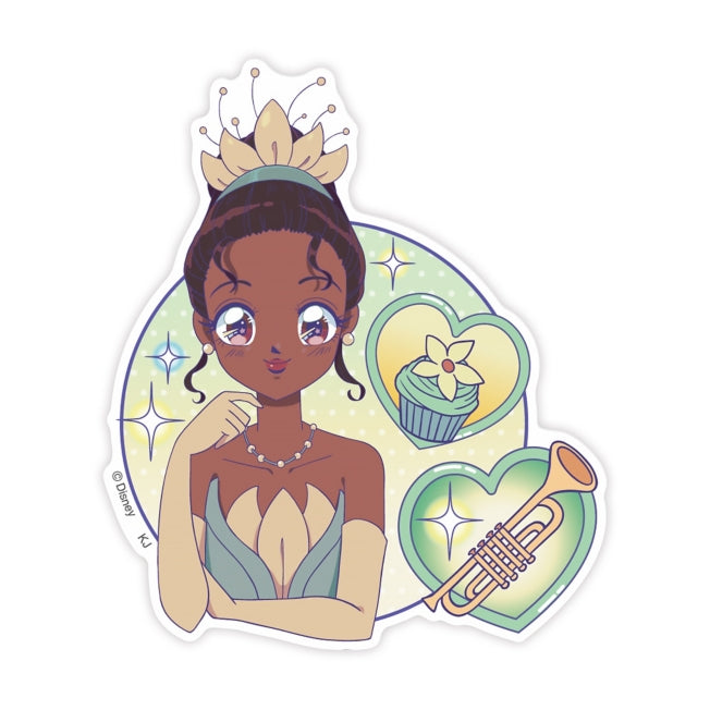 Tiana Mini Deko Aufkleber Japan Disney Store
