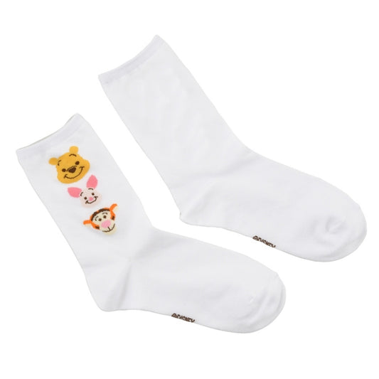 Puuh, Ferkel, Tigger Socken Triple Face Weiß