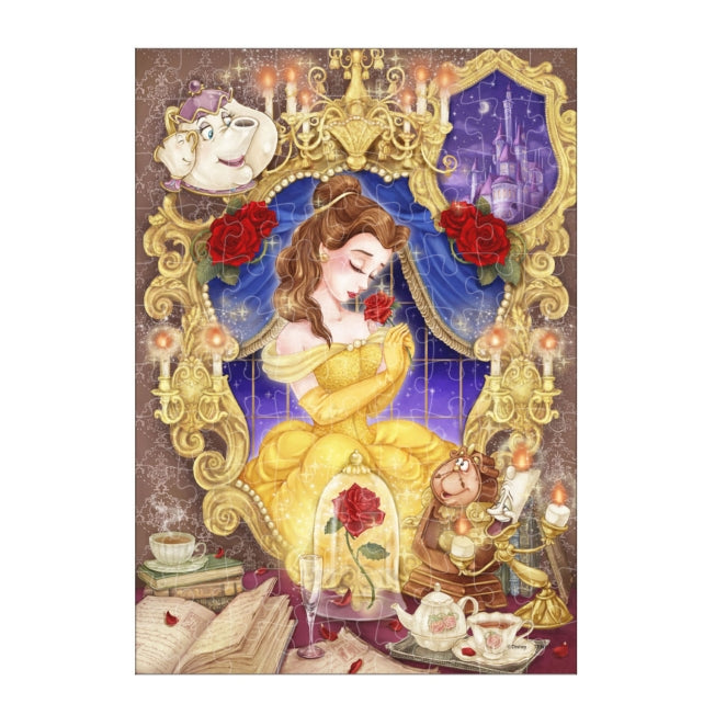 Die Schöne und das Biest 108-teiliges Puzzle "Gefühle der Liebe (Belle)" Japan Disney Store