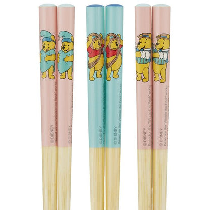Disney Store - Bambusstäbchen 16,5 cm (3er Pack) Winnie the Pooh Kostüm - Küchenaccessoire Japan Disney Store