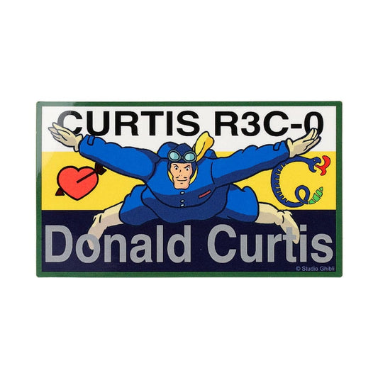 Porco Rosso Aufkleber Curtis