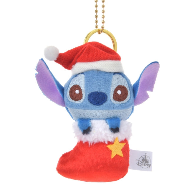 Stitch Weihnachtssocke Schlüsselanhänger Japan Disney Store