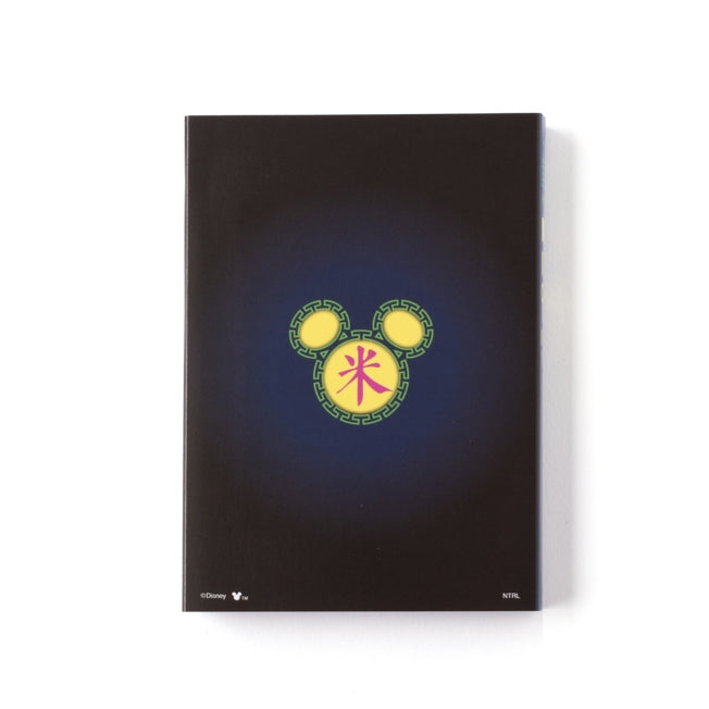 Store - China Town Disney Pata Pata Memo (Neon Mickey Minnie) - Notizbuch Japan Disney Store