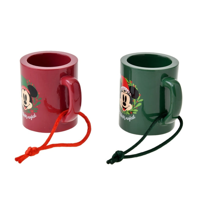 Mickey & Minnie Ornament Set Mug Disney Weihnachten 2024 Japan Disney Store