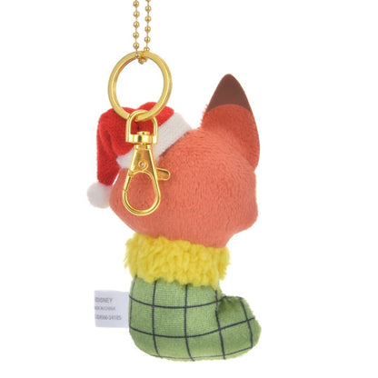 Nick Wilde Weihnachtssocke Schlüsselanhänger Japan Disney Store