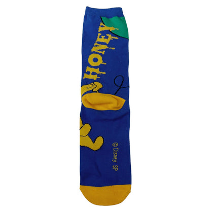 Winnie Puuh Mittelhoch mit Ballon-Motiv Socken 36-39