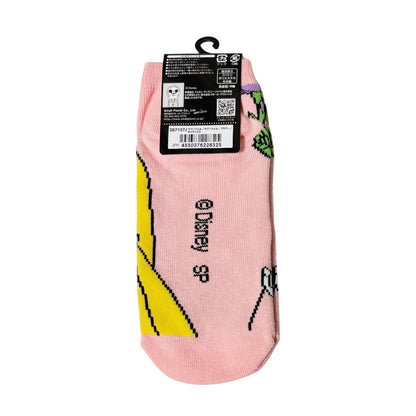 Rapunzel socks with floral motif, sizes 36-39
