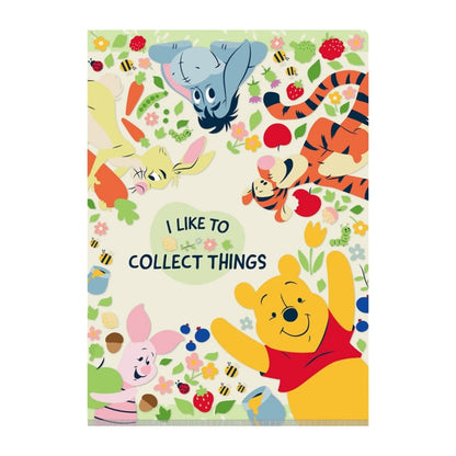 Winnie the Pooh W-Tasche Klarsichthülle Japan Disney Store