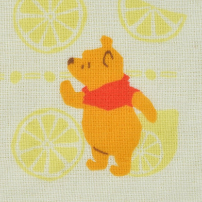 Winnie the Pooh Mini Handtuch aus Gaze mit Zitrone Japan Disney Store