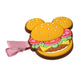 Disney Store - Mickey Haarspangen Set Burger & Pommes Frites - Haaraccessoire Japan Disney Store