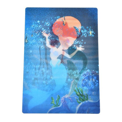 Ariel & Sebastian Postkarte Lenticular Japan Disney Store