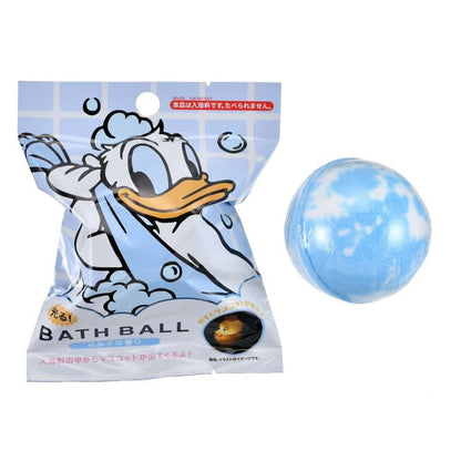 Disney Store - Geheime Badekugel mit leuchtender Entenmascotte - Badezusatz Japan Disney Store
