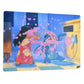 Lilo & Stitch Postkarte Lenticular Japan Disney Store