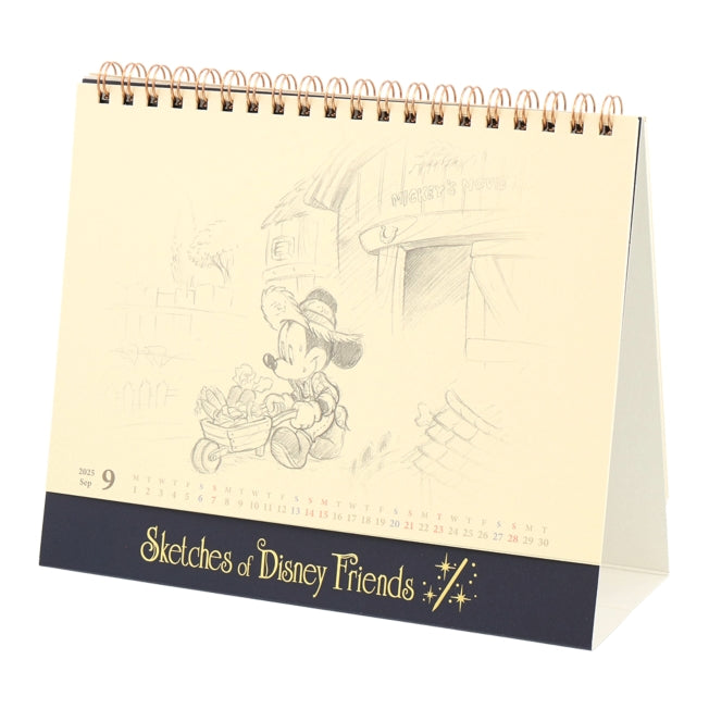 Disney Store - Tischkalender 2025 - Kalender Japan Disney Store