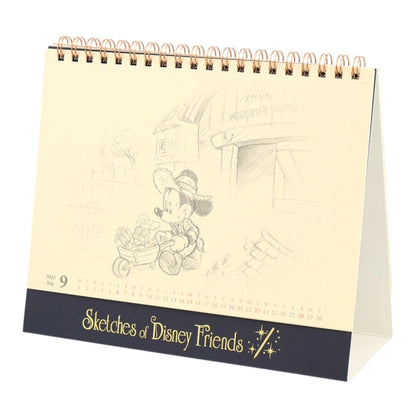 Disney Store - Tischkalender 2025 - Kalender Japan Disney Store